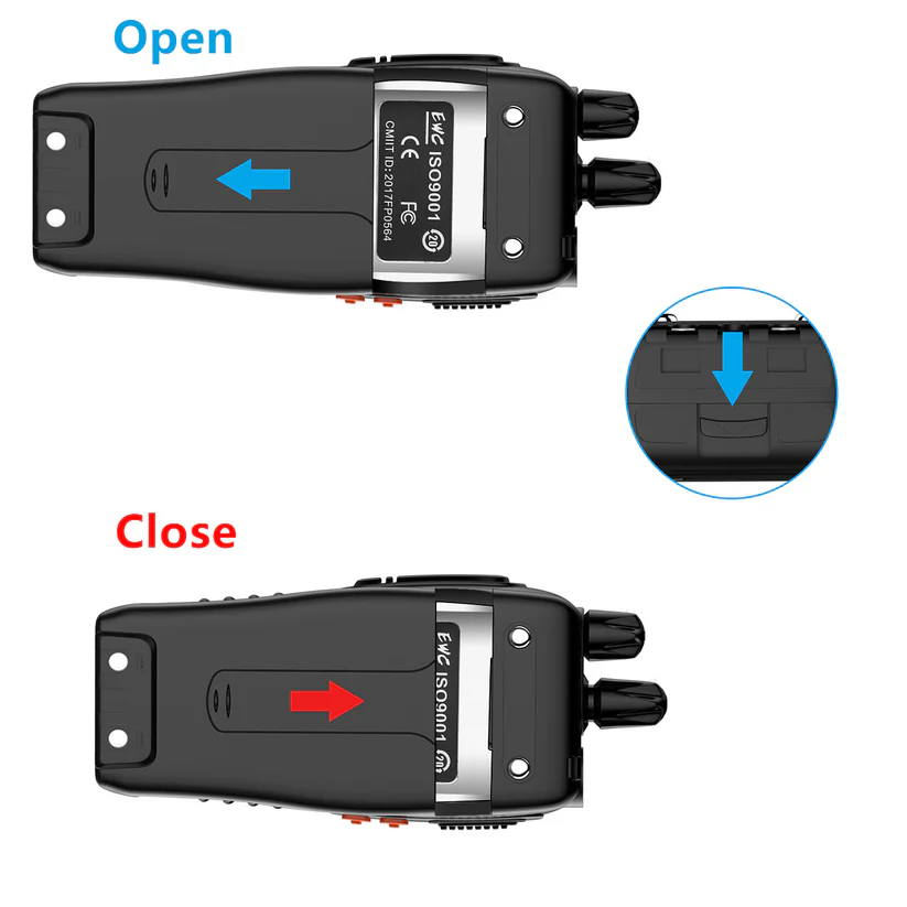 NARIYA'S BAOFENG BF-888S UHF Radio WALKY TALKY 4 PAIR (BLACK) - Image 7