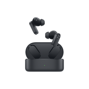 OnePlus Nord Buds 2, True Wireless, Ear Earbuds with Mic, Up to 25dB ANC 12.4mm Dynamic Titanium Drivers, Playback: Up to 36hr case, 4-Mic Design, IP55 Rating, Fast Charging, Thunder Gray