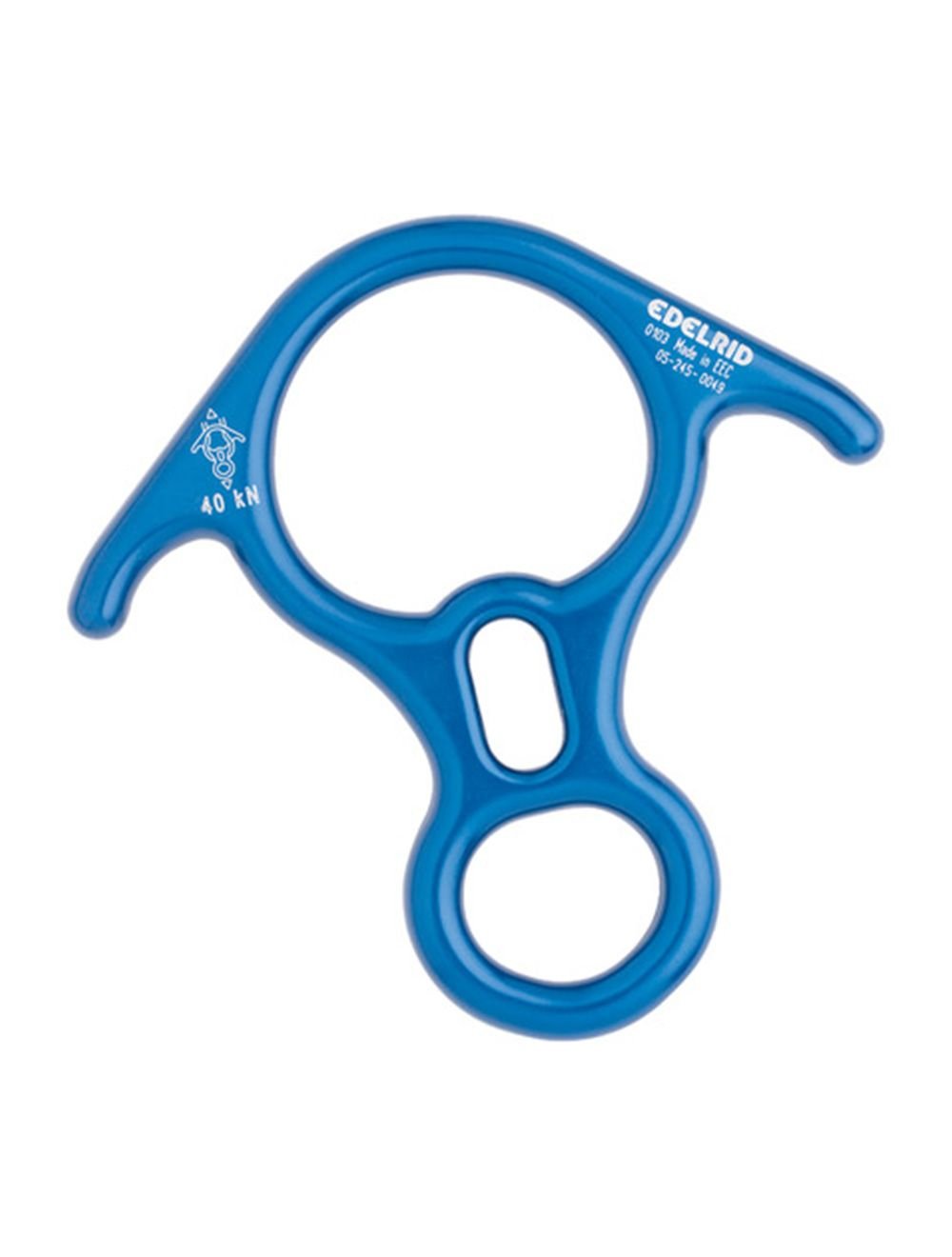 Edelrid Rescue 8 (Large aluminium descender with ears for belay, descent and positioning.)