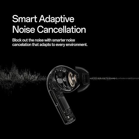 OnePlus Buds 3, Metallic Gray, Deep Bass, ANC, Immersive Sound, Up to 44 Hour Playtime with Charging case, Bluetooth 5.3 - Image 6