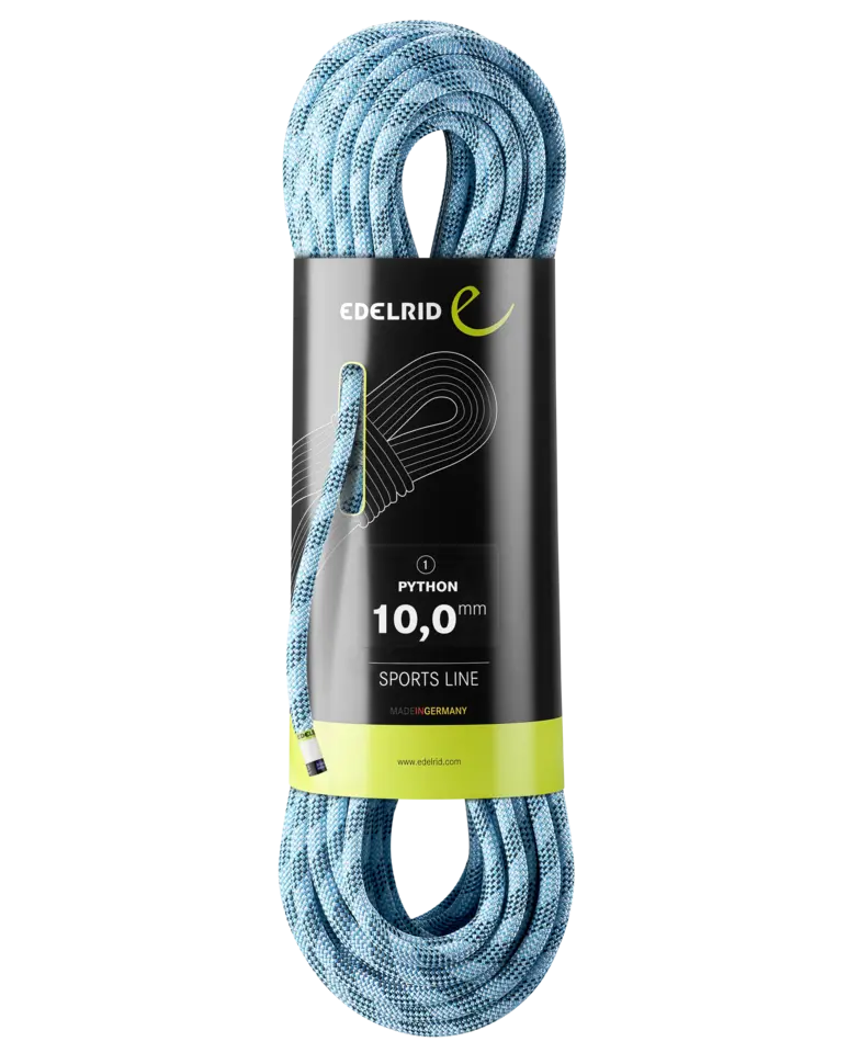 edelrid PYTHON 10,0MM Dynamic Ropes 200mtr  (Classic single rope | outstanding value for money)