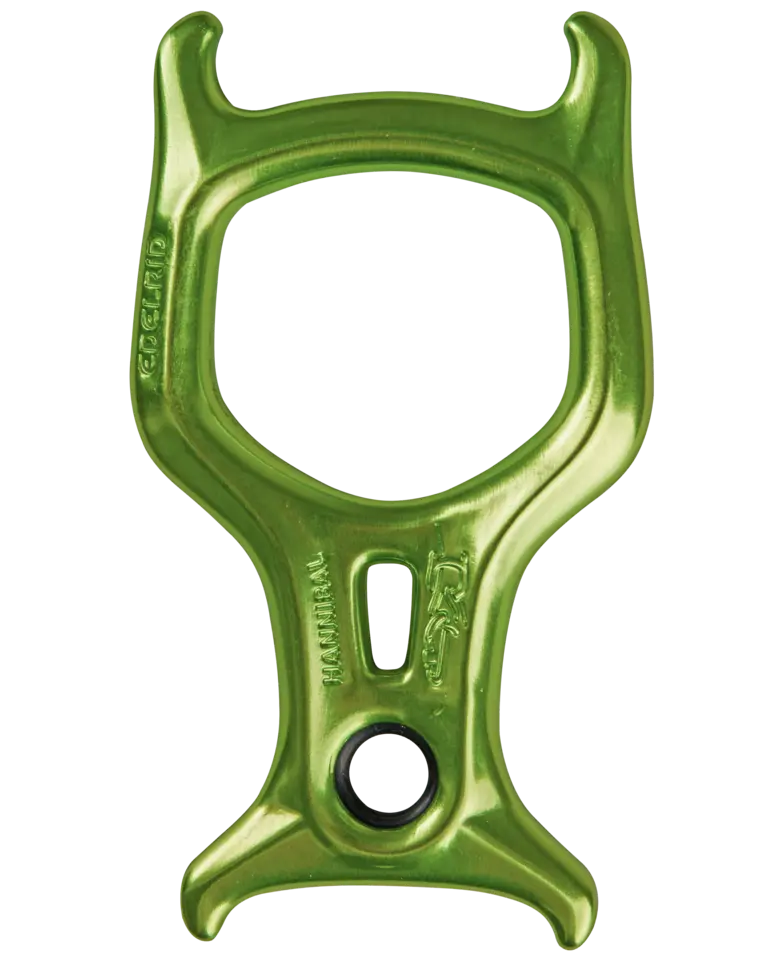EDELRID HANNIBAL Figure 8 (Figure 8 descender | enables precise rappelling speed adjustment)