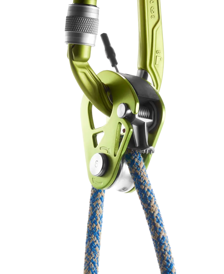 edelrid SPOC Qasis Ascender (Ultralight pulley with a backstop) - Image 4