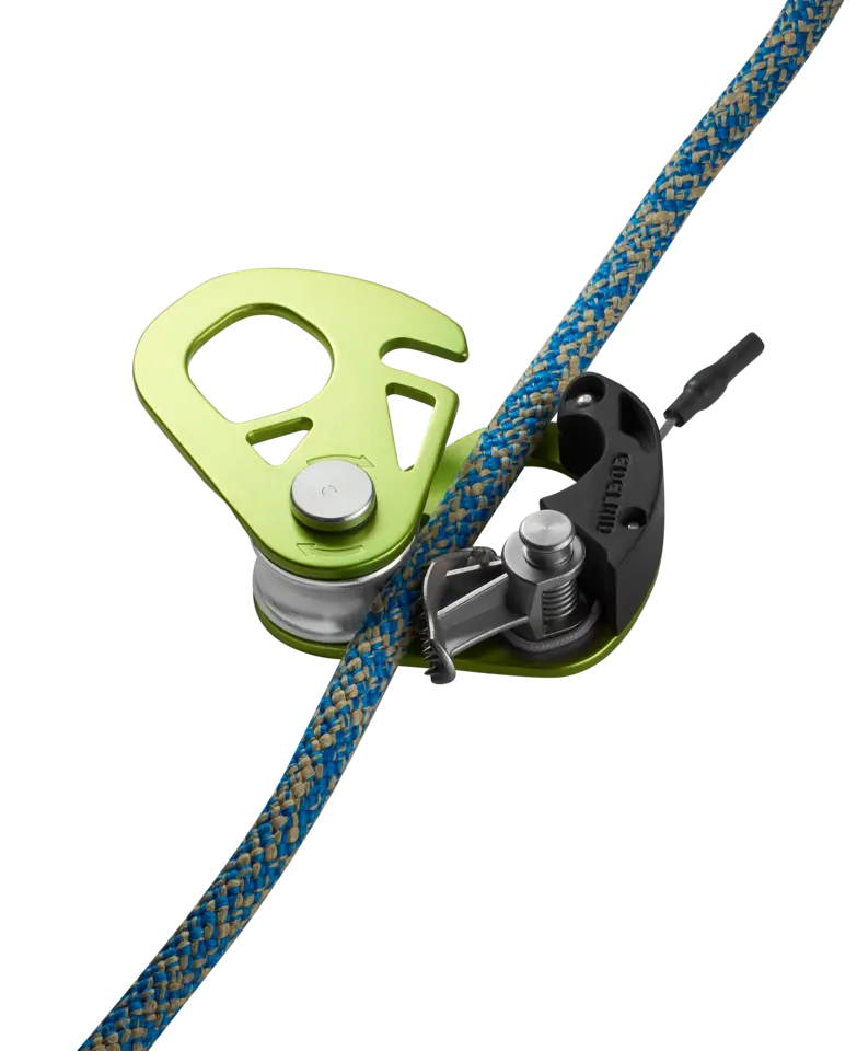 edelrid SPOC Qasis Ascender (Ultralight pulley with a backstop) - Image 3