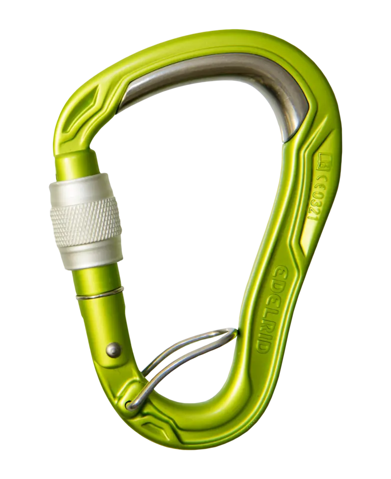 EDELRID HMS BULLETPROOF SCREW FG Locking Carabiners