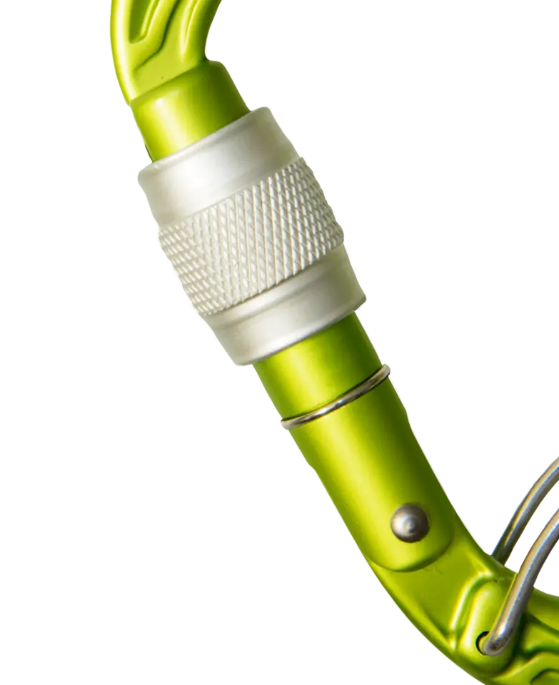 EDELRID HMS BULLETPROOF SCREW FG Locking Carabiners - Image 3