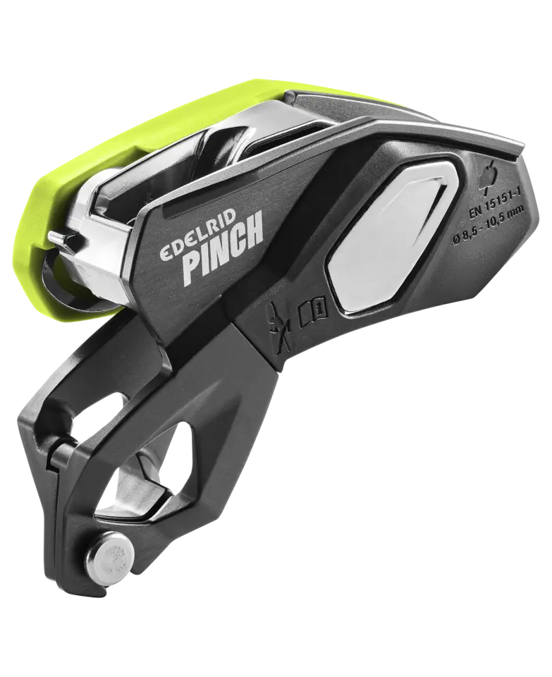 EDELRID  PINCH Semi Automatic Belay Devices (Innovative and versatile belay device with assisted braking)