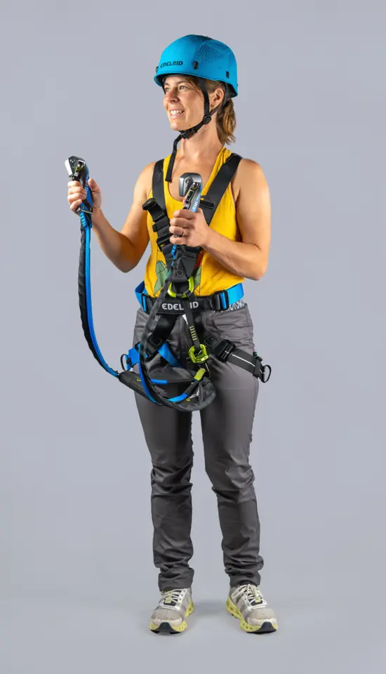 EDELRID SMART BELAY X Smart Belay (Intelligent self-belay for climbing parks and high ropes courses) - Image 4