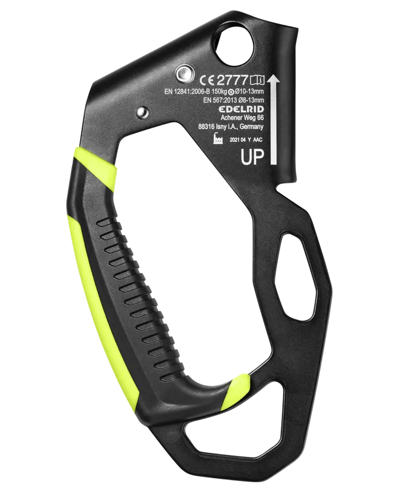 EDELRID HAND CRUISER RIGHT (Ergonomic hand ascender for comfortable rope ascents)