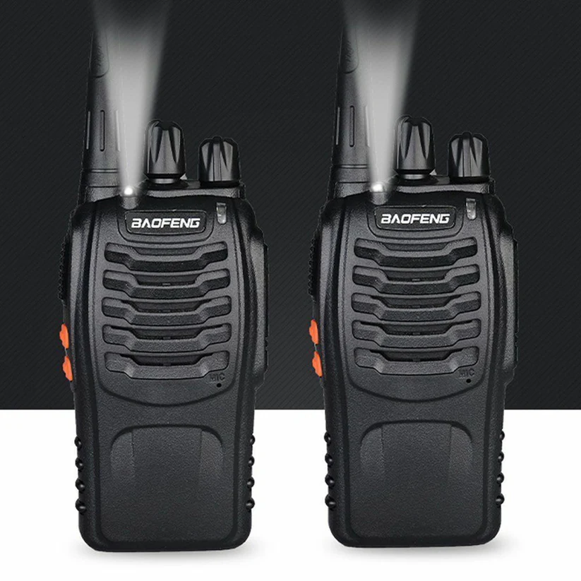 NARIYA'S BAOFENG BF-888S UHF Radio WALKY TALKY 4 PAIR (BLACK) - Image 9