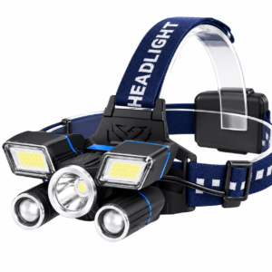 9 Modes Head Lamp with Unique Power Indicator and USB