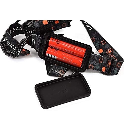 3 LED Headlamp Rechargeable, Ultra Bright Headlight with Red Light, 4 Modes, USB Rechargeable - Image 7