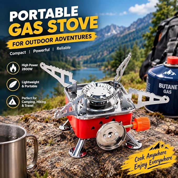 Gas Stove Camping Stove Folding - Image 5